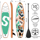 Military Grade Pvc Touring Sup Board 3 Years Warranty