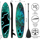 Inflatable Sup Touring Sup Board Floating Surfboard With Paddle 30lbs