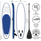 Fashionable Touring Sup Board Inflatable Paddleboard For Water Sports Area