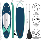 Inflatable Surfboard Sup Stand Up Paddle Board 10'6''X32''X6''