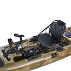 One Person Sit On Top Foot Pedal Single Fishing Pedal Kayak With Pedals And Seat