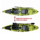 3.38m*0.87m Fishing Pedal Kayak LLDPE Single Sit On Top Fishing Kayak