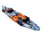 Elkton Outdoors Tandem Fishing Kayak Two Person Double Touring 3.7m*0.86m