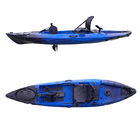 Sea Fishing Foot Pedal Kayak Angler Sit On Top With Adjustable Comfort Seat 180kgs