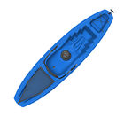 10 Foot Sit On Top Kayak 300 Lb Capacity Waterproof Non Slip Single Seat Fishing