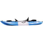 Riber Deluxe Sit On Top Kayak 350 Lb Capacity 1 Man Fishing Canoe