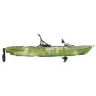 Single Seat One Person Plastic Fishing Kayak Safe Capacity 418.8lbs