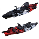 Single Seat 10FT Fishing Sit On Top Canoe One Person LLDPE Plastic Kayak