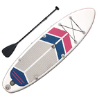 Foldable Stand Up Isup Paddle Board For Lake 10'x32"x6"