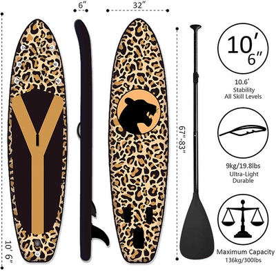 17.5lbs Non Slip Eva Paddle Board Stand Up Paddle Softboard