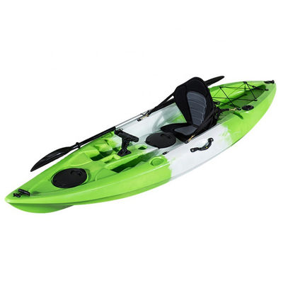 8 Degree Green One Seater Fishing Kayak With Pedals 2.95m*0.78m