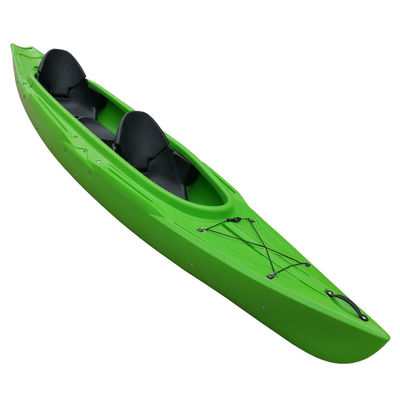 3 Person Small Boat Rigid Fishing Kayak 500 Lb Capacity Plastic Canoe 4.0m*0.82m