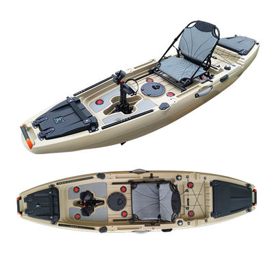 4.5mm Single Fishing Pedal Kayak Sit On Top Fishing Kayak With Pedals