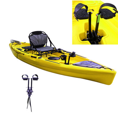 Sit On Top Foot Pedal Kayak 550 Lbs Drive Canoe HDPE