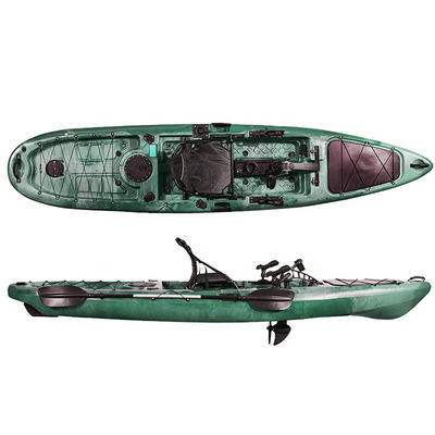 HDPE One Person Fishing Kayak For Beginners Sit On Top 250kgs