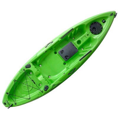 Double Fishing Kayak Canoe Sit On Top Plastic With Paddle 2.7m*0.84m