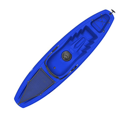 Blue Youth 1 Person Fishing Kayak Plastic Fishing 275 Lbs