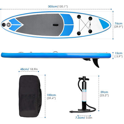 Beater Touring Sup Board Stand Up 6 Inch Paddle Surfboard