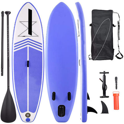 17LBS Inflatable Sup Surf Boards Three Finned Surfboard For Beginner