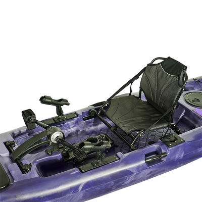 Sot LLDPE Fishing Pedal Kayak  Sit On Top With Aluminum Backseat