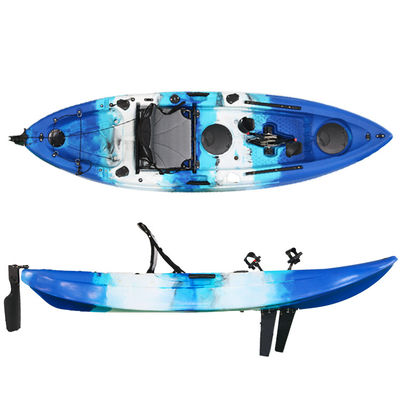 110kgs Safe Capacity Plastic Sea Fishing Pedal Kayak Drive Sit On Top