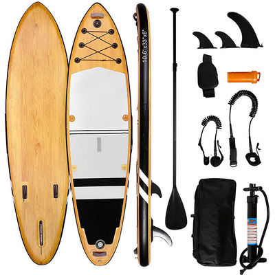 Unisex Inflatable Touring Sup Board Paddle 10'6" X 33" X 6" Surfing