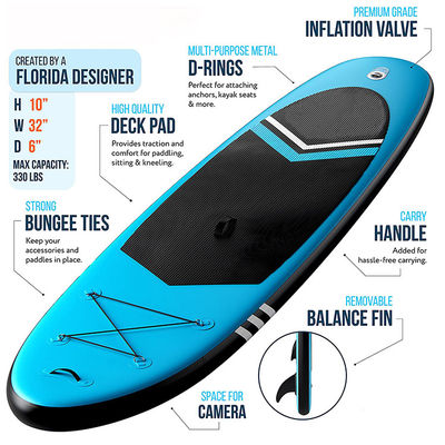 242lbs 10'X32"X6" Touring Sup Board ISUP Paddle Surfboard