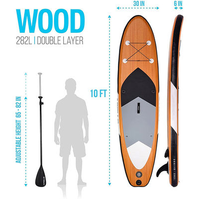 10'X30''X6'' 275lbs Touring Sup Board For Water Sports Area