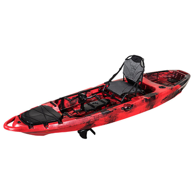 Plastic Pedal Sit On Top Fishing Kayak 140kg Capacity