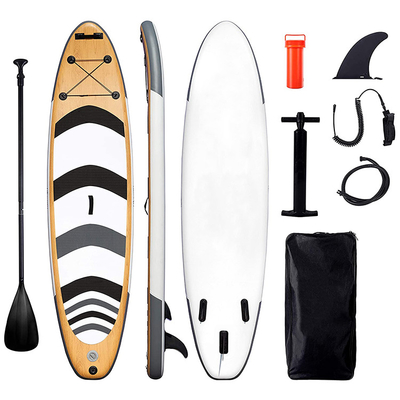 Dual Layer PVC Touring Sup Board 440LBS Capacity Isup Stand Up Paddle Board