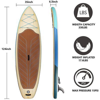 Blow Up Stand Up Soft Top Paddle Board For Beginners
