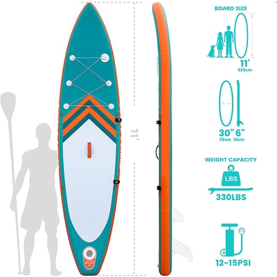 Kids And Adults Inflatable Surf Paddle Board 330LBS