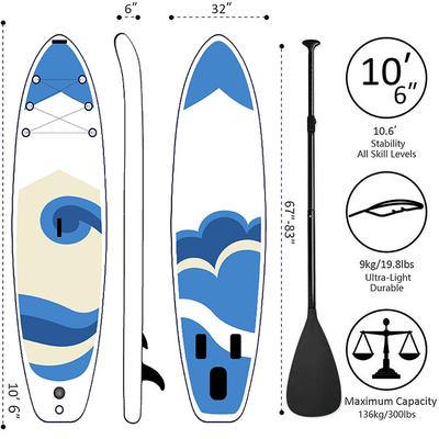Paddleboard Surf Surfboard Inflatable Stand Up Paddle Board supboard